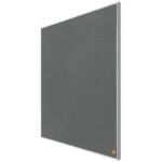 NOBO Tableau d'affichage en feutre Impression Pro - 900 x 600 mm - gris - 1915220 – Image 2