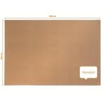 NOBO Tableau d'affichage en liège Impression Pro - 900 x 600 mm - 1915230 – Image 2