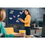 NOBO Tableau d'affichage en feutre Premium Plus - 1200 x 900 mm - bleu - 1915189 – Image 4