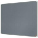 NOBO Tableau d'affichage en feutre Premium Plus - 1200 x 900 mm - gris - 1915196 – Image 2