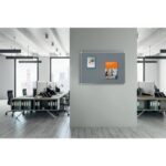 NOBO Tableau d'affichage en feutre Premium Plus - 1200 x 900 mm - gris - 1915196 – Image 4
