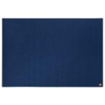 NOBO Tableau d'affichage en feutre Impression Pro - 1200 x 900 mm - bleu - 1915227