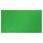 NOBO Tableau d'affichage Widescreen en feutre Impression Pro - 1220 x 690 mm - vert - 1915426