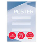 GBC Paquet de 100 Pochettes de plastification GBC mates A3 2 x 125 microns 3747235