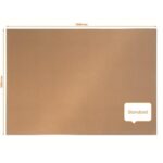 NOBO Tableau d'affichage en liège Impression Pro - 1500 x 1200 mm - 1915232 – Image 2