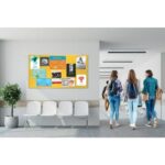 NOBO Tableau d'affichage Widescreen en feutre Impression Pro - 1550 x 870 mm - jaune - 1915432 – Image 4