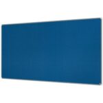 NOBO Tableau d'affichage en feutre Premium Plus - 2400 x 1200 mm - bleu - 1915193 – Image 2