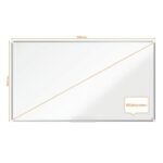 NOBO Tableau blanc en acier laqué Premium Plus magnétique 1880x1060 mm - Blanc - 1915374 – Image 3