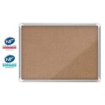 NOBO Vitrine d'affichage porte battante Premium Plus - en liège - 8 x A4 - 1915326 – Image 4