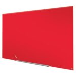 NOBO Tableau en verre Impression Pro magnétique 1900 x 1000 mm - Rouge - 1905186 – Image 2