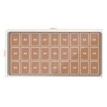 NOBO Vitrine d'affichage porte coulissante Premium Plus - liège - 27 x A4 - 1915333 – Image 3