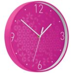 LEITZ Horloge Murale - rose - WOW