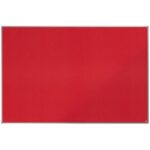 NOBO Tableau d'affichage en feutre Essence 1800x1200 mm - rouge - 1904068