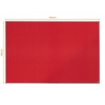 NOBO Tableau d'affichage en feutre Essence 1800x1200 mm - rouge - 1904068 – Image 2