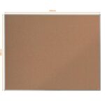 NOBO Tableau d'affichage en liège Essence 1500x1200 mm - 1915209 – Image 2