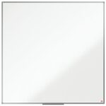 NOBO Tableau blanc en acier laqué Essence magnétique 1200x1200 mm - Blanc - 1915449