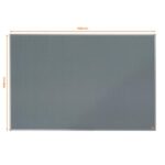 NOBO Tableau d'affichage en feutre Essence 1500x1000 mm - Gris - 1915546 – Image 2