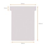 NOBO Etui de 100 Fiches T Indice 3 - Violet - 2003012 – Image 2