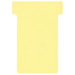 NOBO Etui de 100 Fiches T Indice 2 - Jaune - 2202004