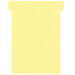 NOBO Etui de 100 Fiches T Indice 3 - Jaune - 2203004