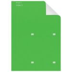 NOBO Pack de 80 fiches T imprimables Indice 3 - Vert - 2403005