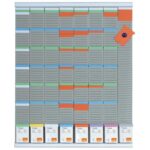 NOBO Kit planning à fiches T hebdomadaire - 2910800