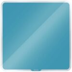 LEITZ Tableau en verre magnétique Cosy - 45 x 45 cm - bleu - 70440061