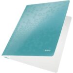 LEITZ Chemise de présentation à lamelles A4 WOW en polypropylène. Coloris menthe