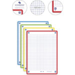 OXFORD Sachet de 32 fiches BRISTOL REVISION OXFORD 2.0 non perforées A6 250g 5x5 Assortis