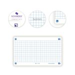 OXFORD Sachet de 32 fiches BRISTOL FLASH OXFORD 2.0 non perforées 75x125mm 250g 5x5 Blanc