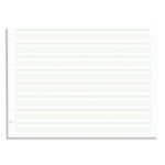 EXACOMPTA Boîte 2000 feuilles listing 70g standard zoné vert 380x11 1 pli bande Caroll non détachable