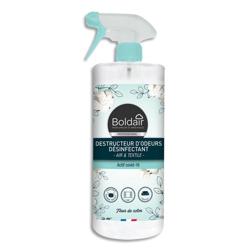 450774_d1-1.jpg BOLDAIR Destructeur d'odeurs désinfectant 500ml parfum Fleurs de coton – Image 1