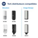 TORK Recharge savon mousse 99 % ingrédient origine naturel. Lot 6 recharges 1L. Pour distributeur S4. – Image 3