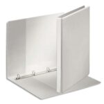 ESSELTE Classeur à couverture personnalisable sur trois faces PP Blanc – dos de 2,9 cm