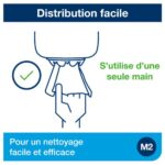 TORK Distributeur M2 pour Mini Bobine dévidage central, verrouillage à clé L17,4 x H32,1 x P16,5cm Blanc – Image 4
