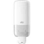 TORK Distributeur de savon liquide S1 en abs - Dimensions : L11,2 x H29,1 x P11,4 cm Blanc