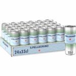 SAN PELLEGRINO Canette SLIM 33 cl d'eau pétillante minérale – Image 2