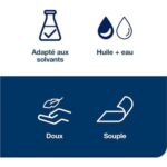 TORK Boîte distributrice 210 Chiffons de nettoyage Industriel enchevêtrés Gris - Format : 41,5 x 35,5 cm – Image 4