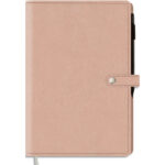 OBERTHUR Agenda LADY KENT,Janvier à Décembre, format 17x24,5cm, couvertures simili cuir Nude