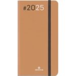 OBERTHUR Semainier FLEX16 poche, 1 sem sur 2/P, format 9,5x17,5cm, couv.imprimée 2 couleurs bLeu