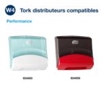 TORK Boîte de 300 torchons non tissé Biobased hautement absorbant, écologique, emballage recyclé – Image 3