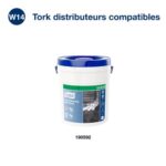 TORK Paquet de 60 lingettes désinfectantes pour nettoyage des surfaces. Elimine 99,99% des bactéries – Image 3