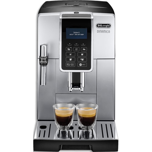 458456_d1-1.jpg DELONGHI Expresso avec Broyeur DINAMICA, réservoirs : 1,8L et grains 300g - Dim (LxPxH) 23,6x42,9x34,8 cm – Image 1