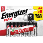 ENERGIZER Blister de 8 piles AA LR06 Max 7638900437720