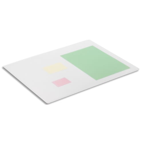 458732_d1.jpg DURABLE Sous-main en polypropylène - Antireflet et antidérapant - Dim (l x p) : 53 x 40 cm - Transparent – Image 1