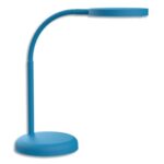 MAUL Lampe bureau LED MAULjoy inclinable orientable, 1880lux, 3000K, 769lm, 5 kWh/1000h, bleu