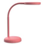 MAUL Lampe bureau LED MAULjoy, inclinable/orientable, 1880lux, 3000K, 769lm, 5 kWh/1000h, rose