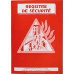 WONDAY Registre de sécurité A4 54 pages, présente toutes les règles relative ERP, L30xH0,4xl21 cm