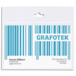 DJOIS BY TARIFOLD Paquet de 10 porte-badges biodégradables format 105x92mm 10721