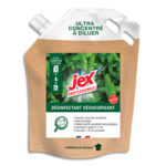 JEX PROFESSIONNEL Recharge concentrée à diluer 500 ml.Désinfecte,nettoie,parfume sols/surfaces.Eucalyptus